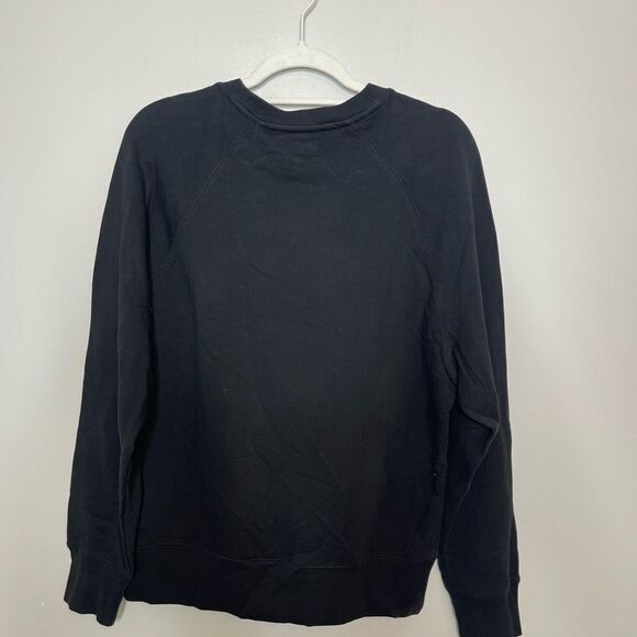 ZADIG & VOLTAIRE Upper Skull Gold and Black Cotton Pullover Sweatshirt SMALL - Picture 8 of 9